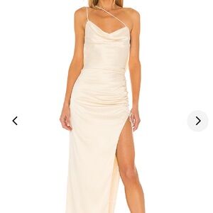 Revolve Lovers & Friends MAEGAN GOWN in Champagne